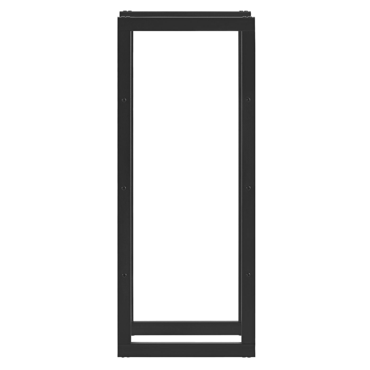 Držalo za drva Täby 40 - jeklo - 40 x 25 x 100 cm - črno