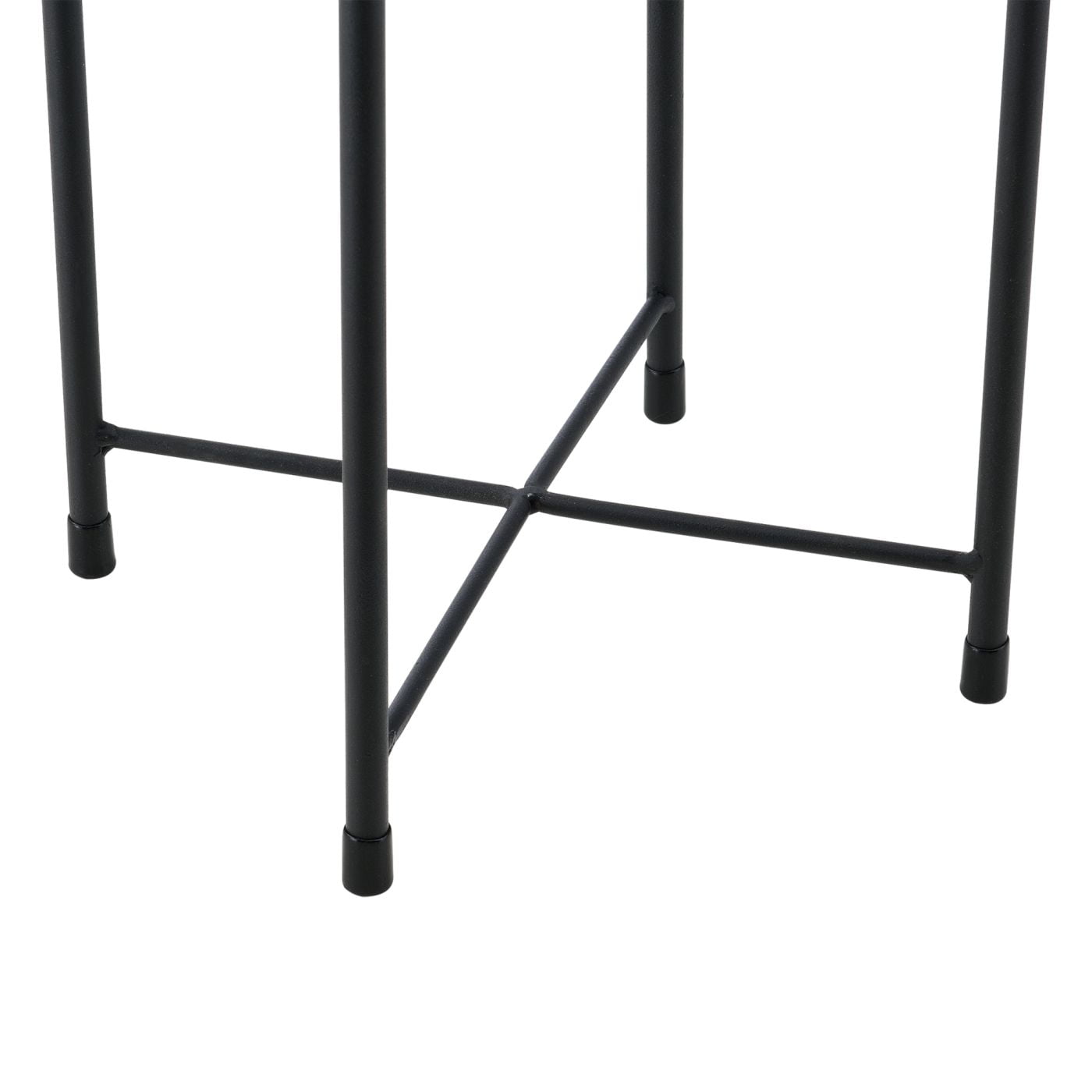 Set stojal za cvetlične lončke Mol - 2-delni Komplet - črno-zlat