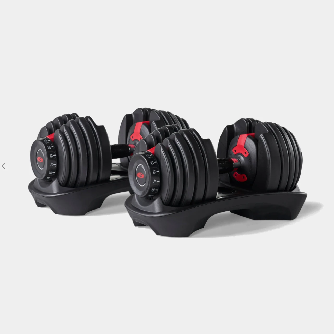 Bowflex SelectTech 552 - nastavljive enoročne uteži - par - od 2,3 kg do 23,9 kg