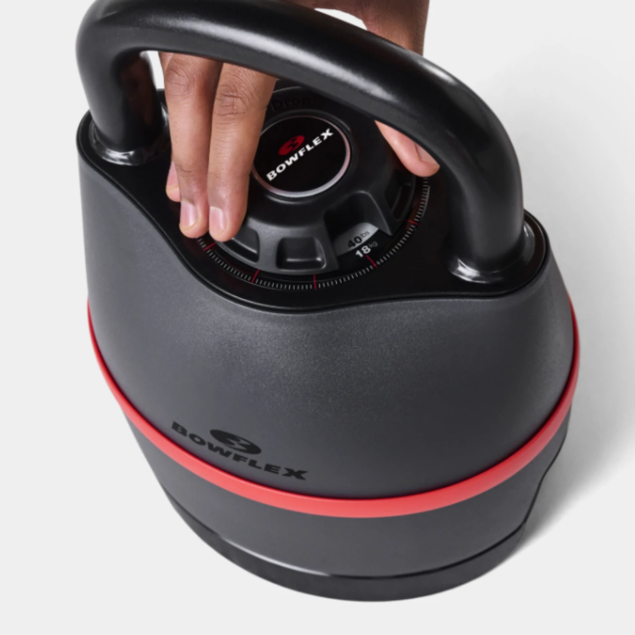 Bowflex SelectTech 840 - nastavljiv kettlebell - od 3,6 kg do 18 kg - 2 Bowflex SelectTech 840 - nastavljiv kettlebell - od 3,6 kg do 18 kg