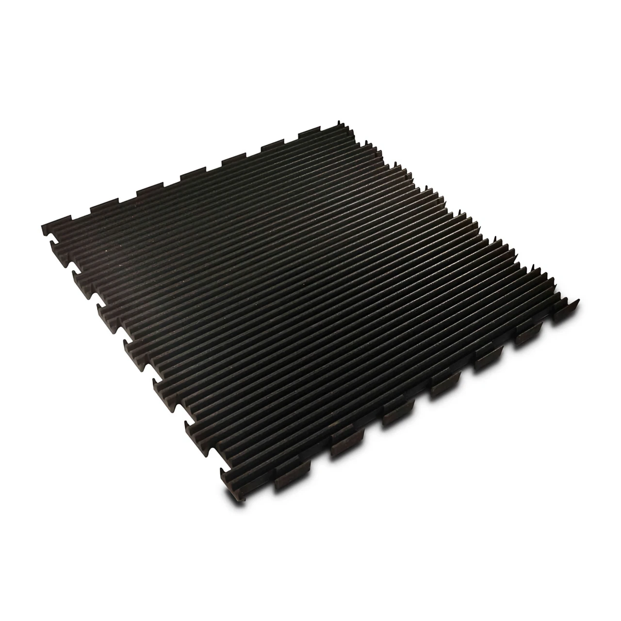 Fitmat Gumirana podloga - puzzla - črna - 1 m x 1 m - različne debeline