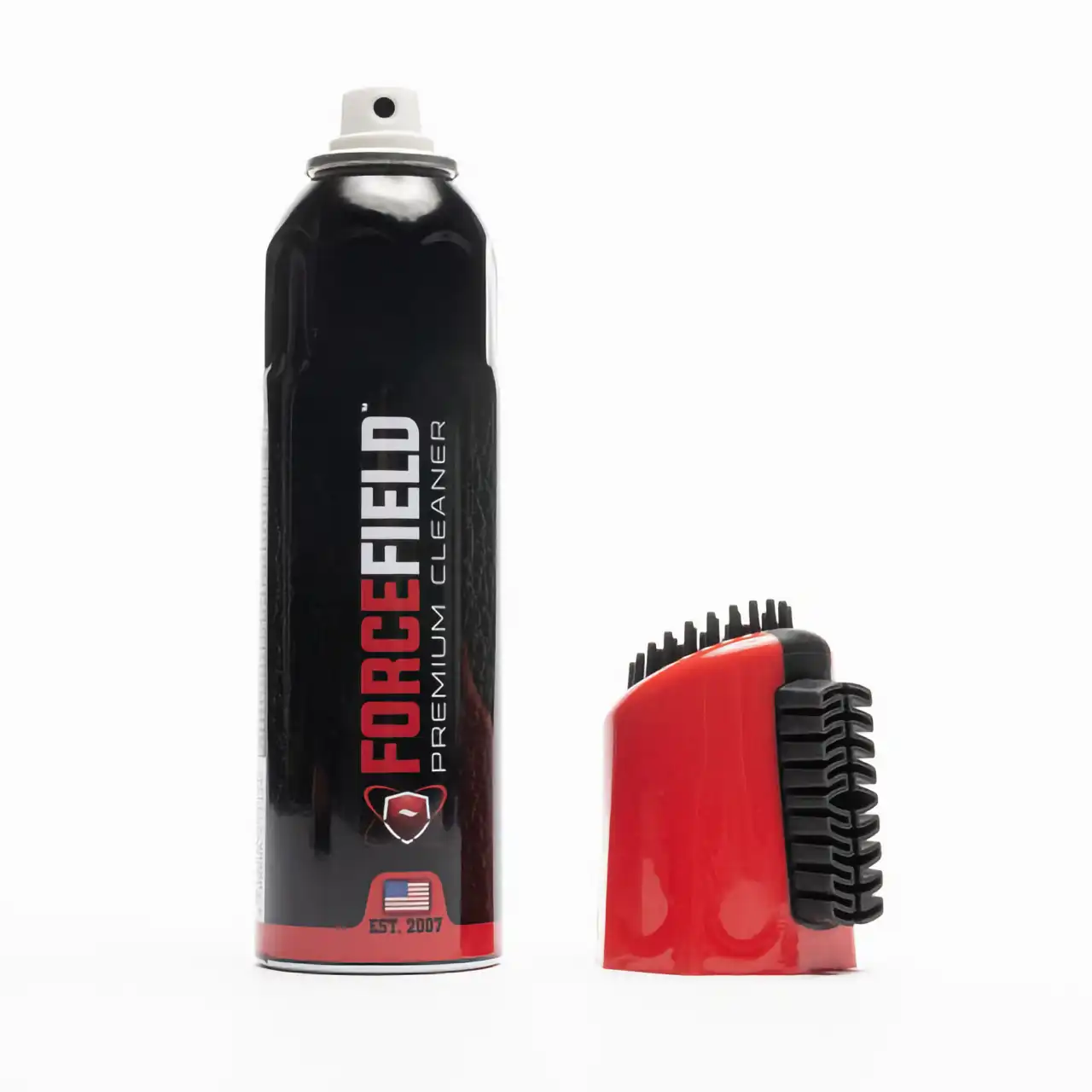 Forcefield Premium Cleaner - čistilo za čevlje z Integrirano krtačo