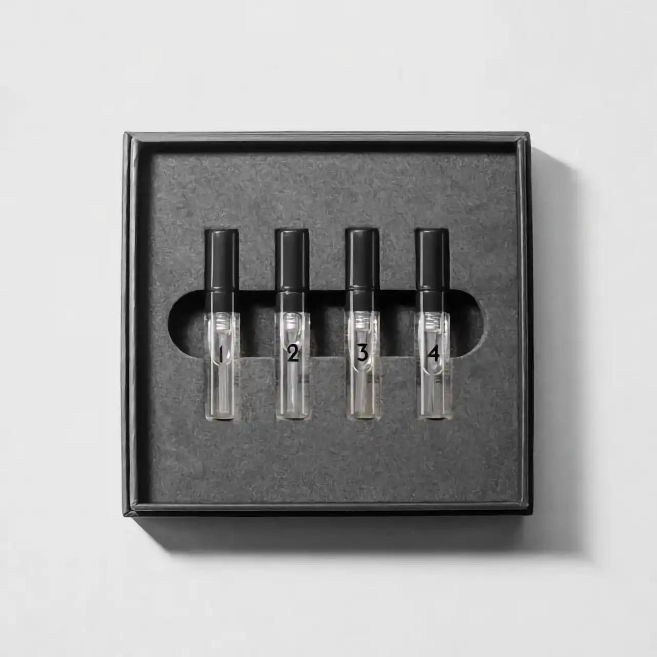 Gammon BLACK STYLES explorer set - set testerjev za Gammon BLACK STYLES Kolekcijo Parfumov - 4 x 2 ml