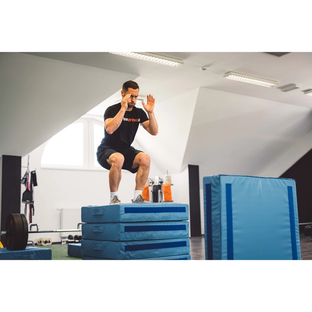PWR ABS Drop Blocks – Nedrseče blazine za trening z utežmi in plyo poskoke