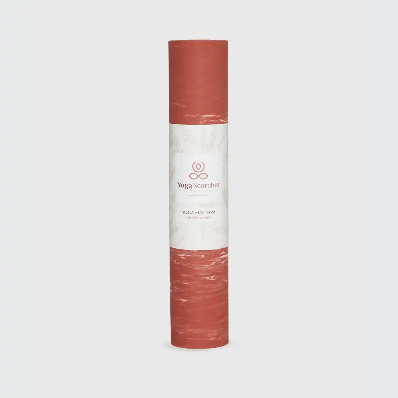 YogaSearcher Rubber Yoga Mat - 5mm - blazina za jogo - Terracotta (rdeča)