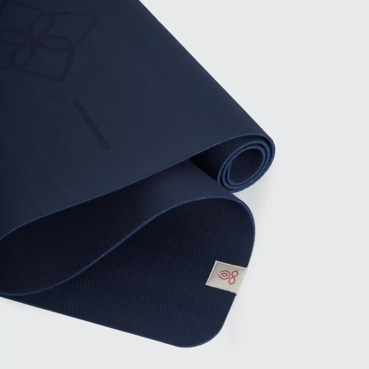 YogaSearcher Yoga Mat Alignement - 5mm - blazina za jogo - Navy (modra)