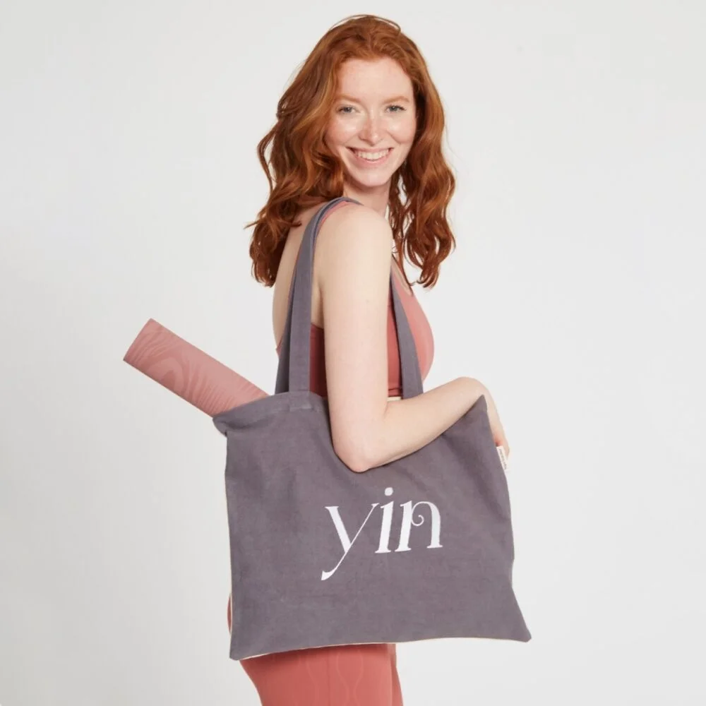 YogaSearcher BAG Yin Yang – torba iz bombaža – dvobarvna