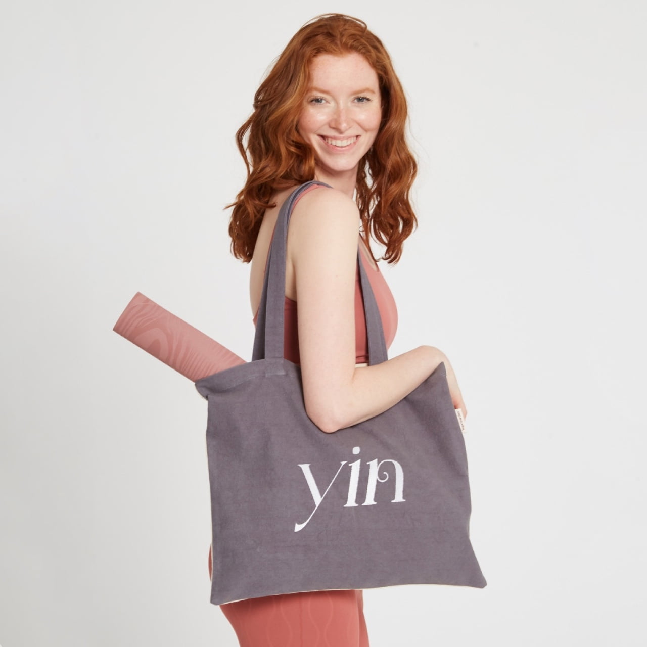 YogaSearcher BAG Yin Yang – torba iz bombaža – dvobarvna