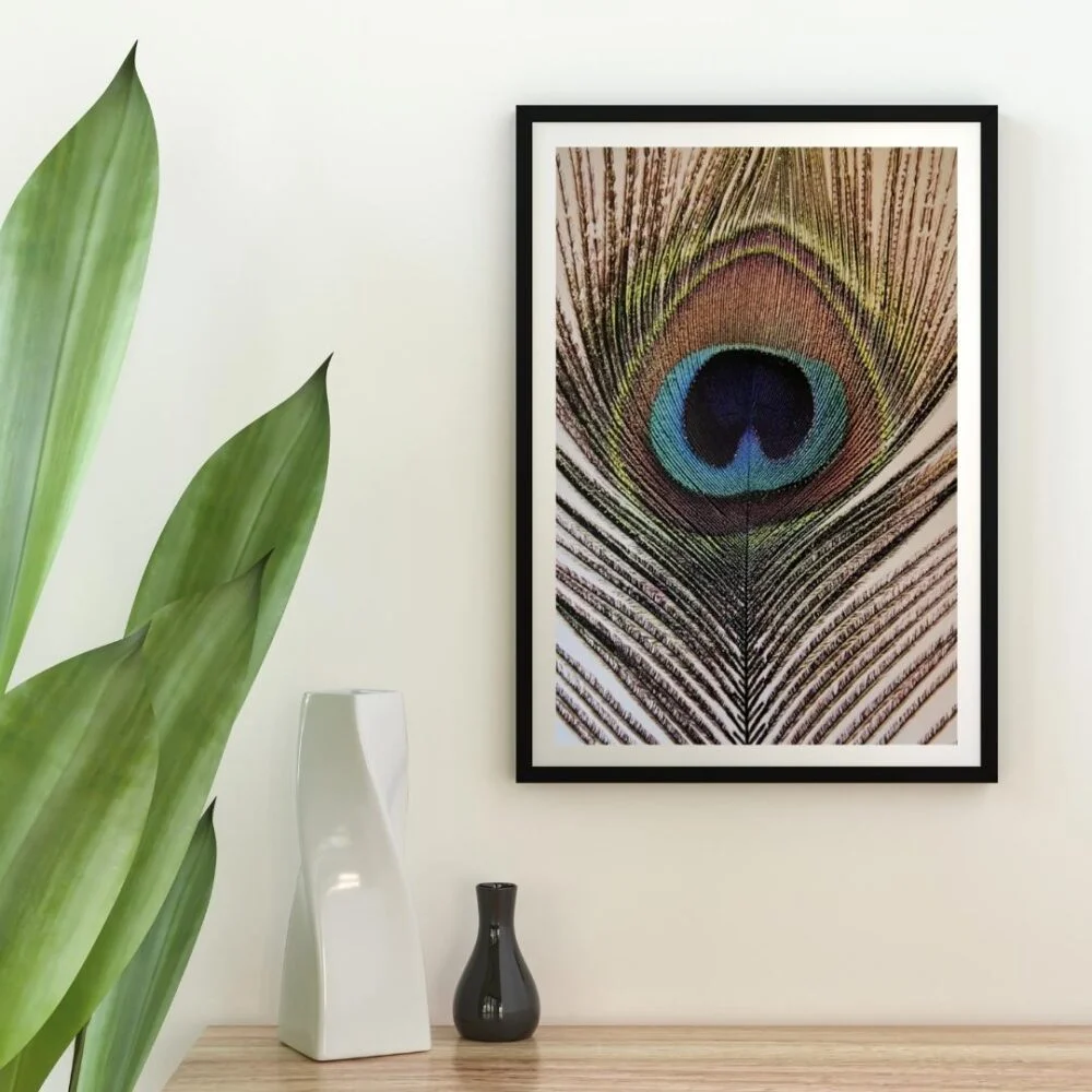 Royal Feather - stenska slika - 65 x 92,5 cm