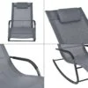 Ležalnik in gugalnik Caracena - 147 x 63 x 89 cm - dve barvi
