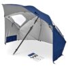 Sport-Brella Premiere - velik senčnik za plažo - 240 cm - UPF 50+ - blue