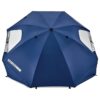 Sport-Brella Premiere - velik senčnik za plažo - 240 cm - UPF 50+ - blue