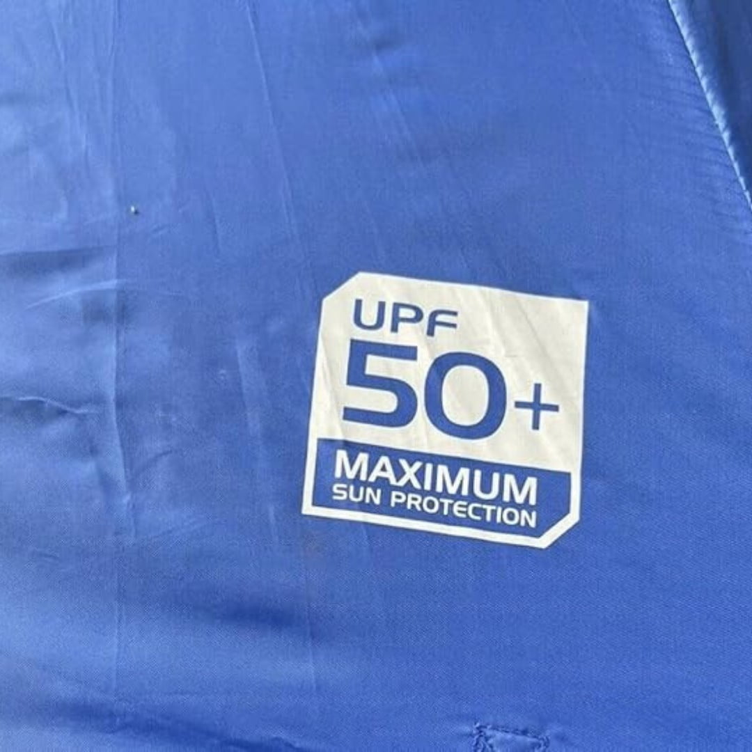 Sport-Brella Ultra - velik senčnik za plažo - 240 cm - UPF 50+ - blue
