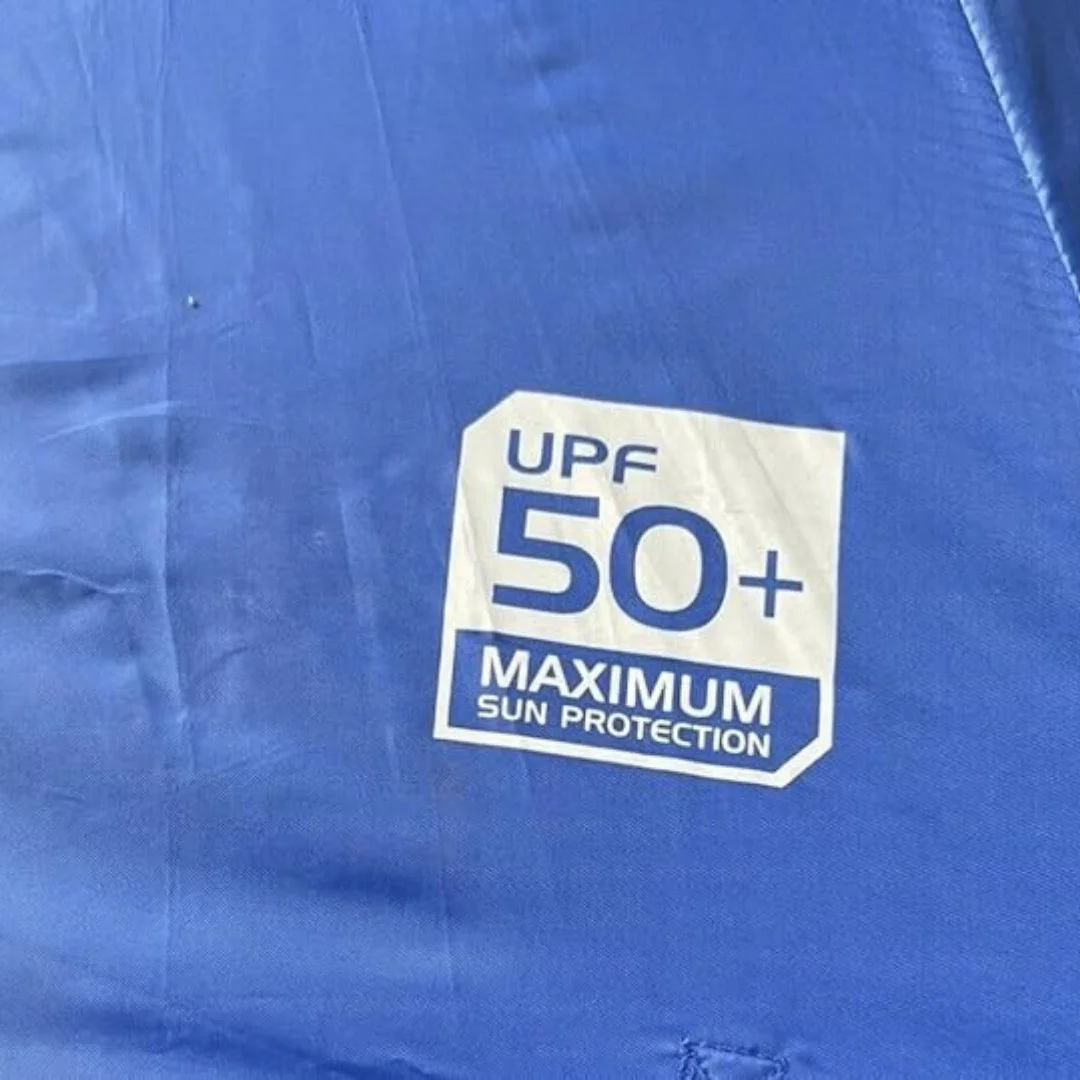 Sport-Brella Ultra - velik senčnik za plažo - 240 cm - UPF 50+ - blue