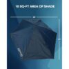 Sport-Brella Versa Brella - nastavljiv senčnik s pritrditveno sponko - 96 x 99 cm - UPF 50+