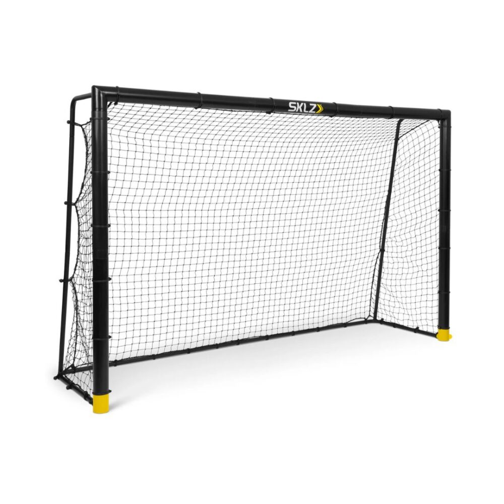 SKLZ Gol za nogometni trening | 2-u-1 gol s mrežicom za odbijanje lopte za profesionalni trening kod kuće!
